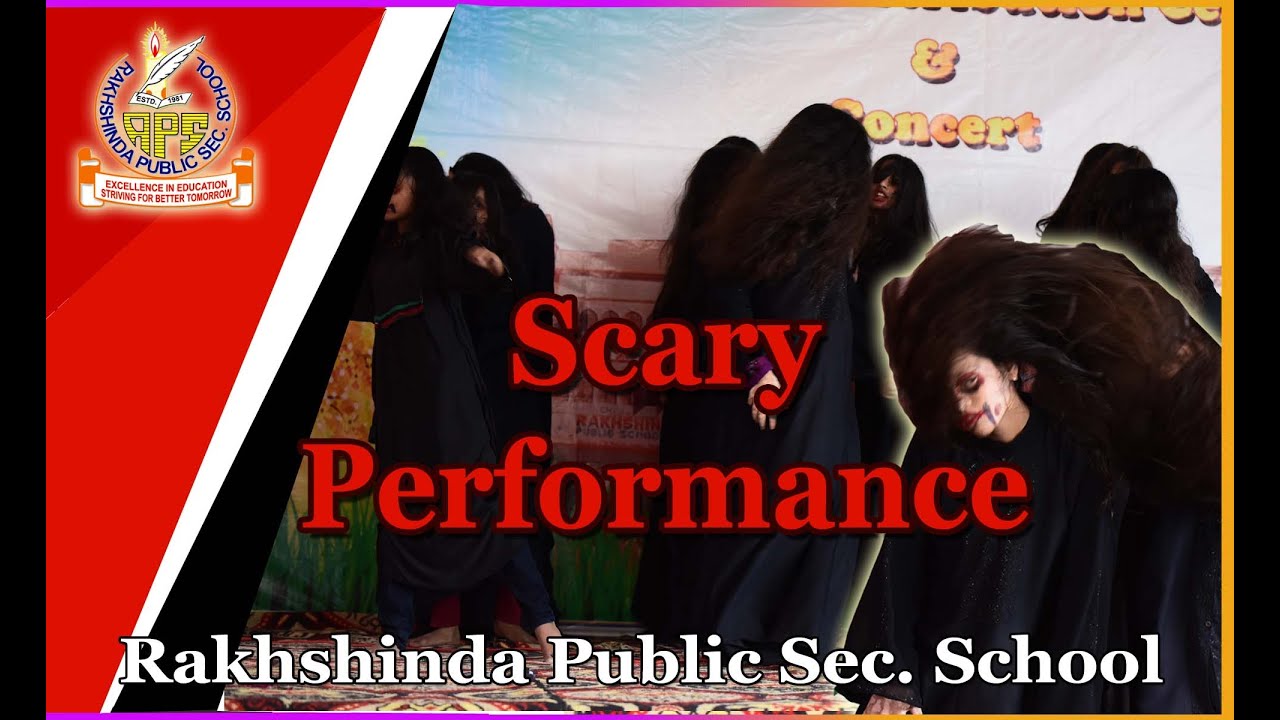 scary performance | Annual Function | Rakhshinda Public School - YouTube