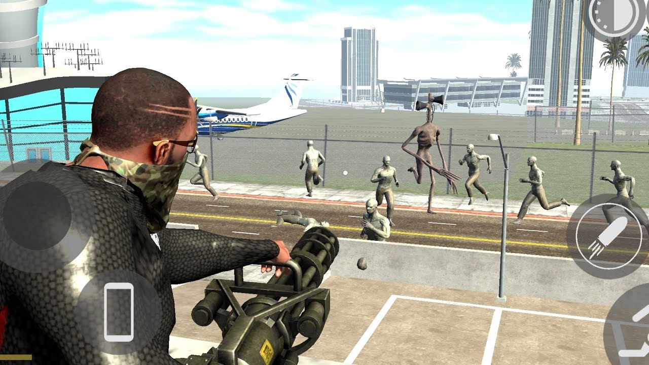 Sirenhead monster Vs Franklin || Indian bike driving 3d game 