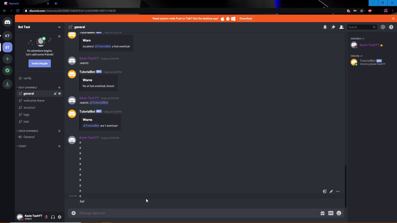 Discord Economy Bot Commands