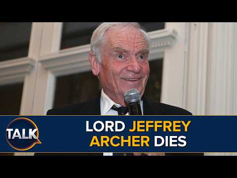 Jeffrey Archer Has Died “Suddenly And Peacefully” Aged 86