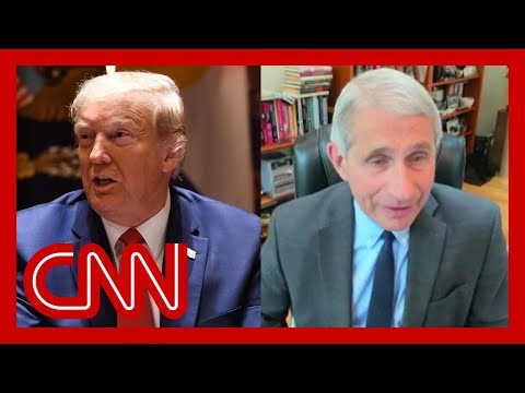 Trump says Fauci 'wants to play all sides of the equation'