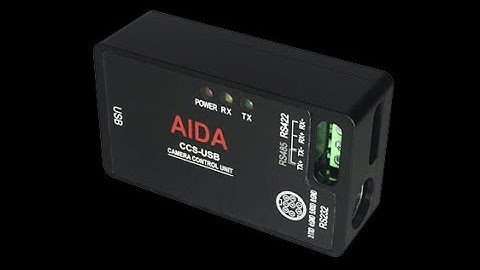 💥 Introducing AIDA Camera Control Unit - CCS-USB  by HDVPARTS 💥
