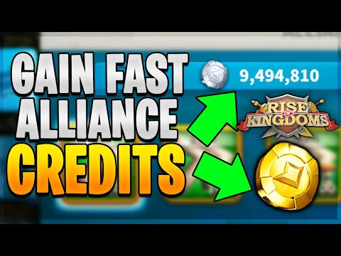 Rise of kingdoms Gain Fast Alliance Credits and Individual Credits Free to Play Tips and Guide