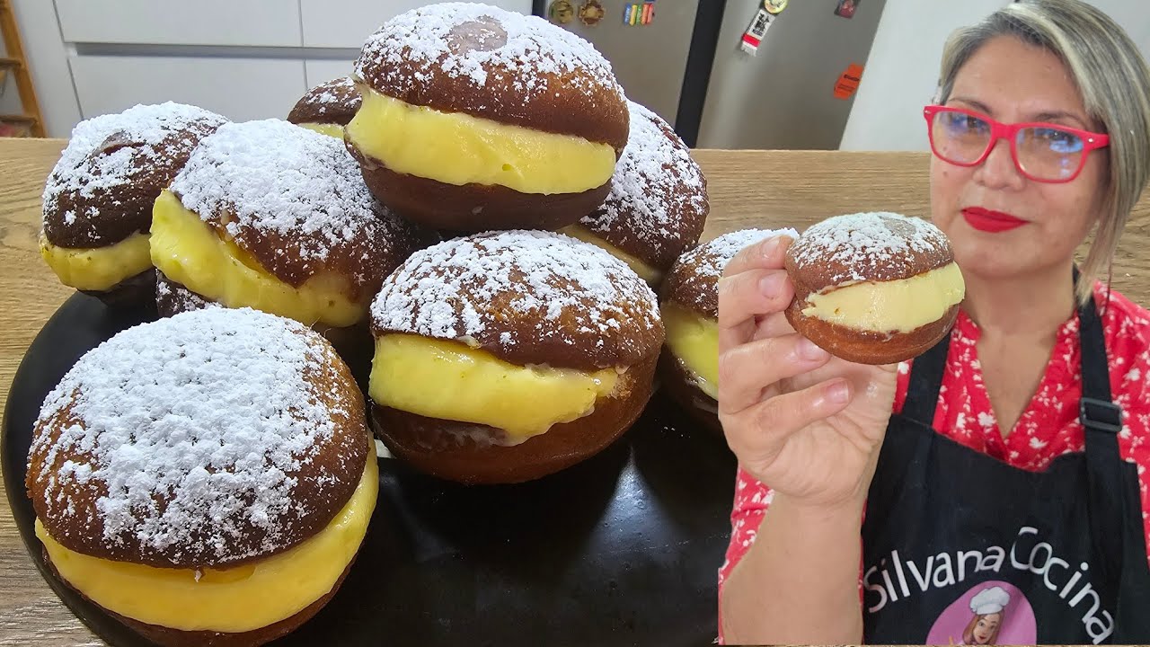 Ricos Berlines fáciles paso a paso(REPOSTERIA CLASICA DE CHILE) SilvanaCocina