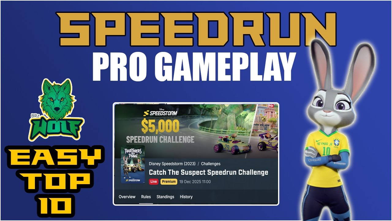 Speedrun Disney Speedstorn - BRzWolf Run