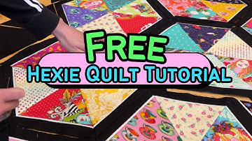 Free Hexagon Quilt Tutorial