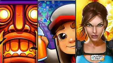 Temple Run 2 [SPOOKY RIDGE] Vs Subway Surfers [JAKE SERIOUS, MEXICO 2019!] Vs Lara Croft: Relic Run