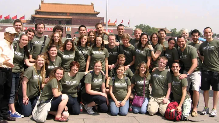 UVU Chamber Choir CHINA TOUR 2013!! ("Boat on Tai ...