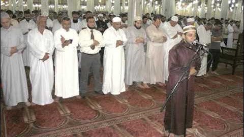 الشيخ اسلام فكري سورة الفتح من تراويح جامع عمرو بن العاص 1436/2015