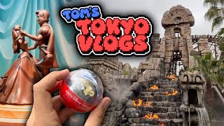 Gashapon, Indiana Jones, and Tower of Terror - Tom's Tokyo Vlogs #10
