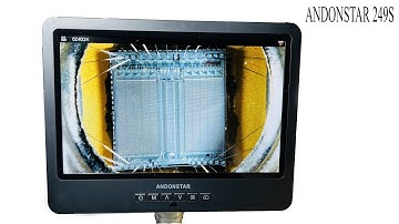 What the 2040x andonstar 249s digital microscope is capable of