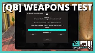 qbcore weapon license test | fivem scripts | boii development