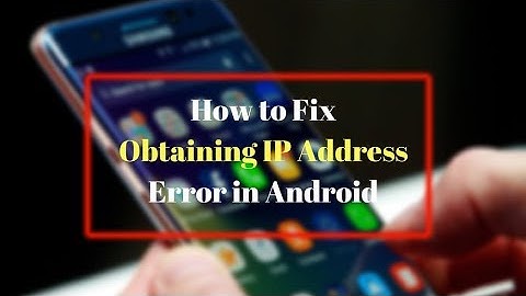 How To Fix “Obtaining IP Address Error” (2025)