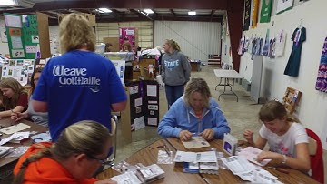 Shaggy Loops Chainmaille Bracelet Class At Norman County Fair 2017