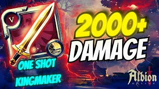 New One shot Kingmaker build in mist || Albion Online || Mist || Kingmaker || Solo PVP || Profit