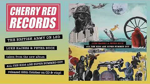 Luke Haines & Peter Buck -  The British Army On LSD [Official Audio Video]