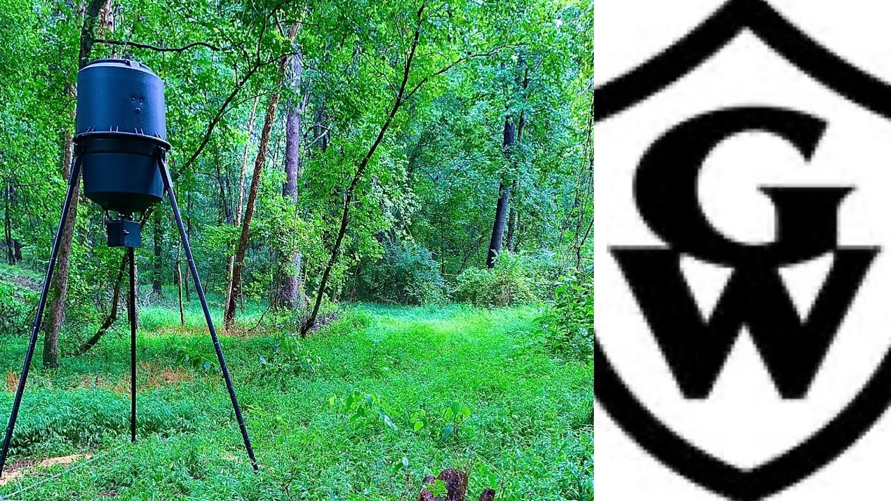 Game Winner 30g Molded Barrel Deer Feeder - YouTube