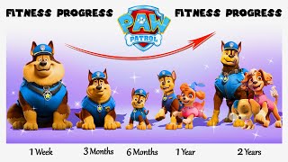 From Fat To Muscle Pawpatrol Growing Up Transformation Adn World