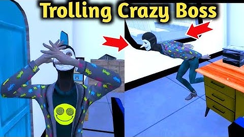 Trolling Crazy Boss in Smiling X Corp 2 New Update Version 1.6.3