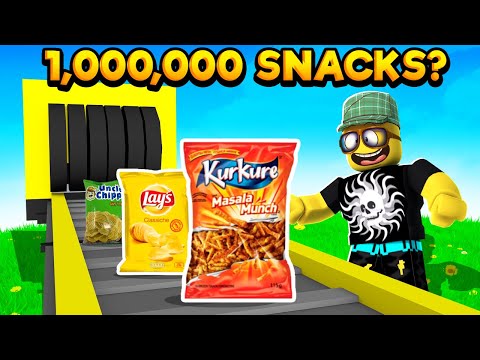 OPENING MY $9,999,999 SNACKS FACTORY