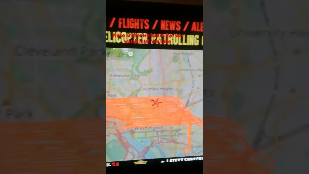 Nuke sniffer Helicopter Washington!