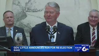 Idaho Governor Brad Little is Running for Re-election this Year