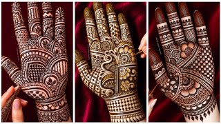 Top 3 Simple Beautiful Bridal Mehndi Designs | Mehndi Design | Mehandi Design