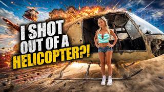 I Shot an M249 SAW From a Moving Helicopter!