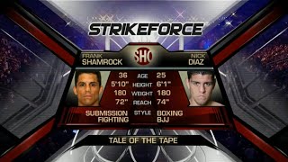 Franck Shamrock vs Nick Diaz Full Fight
