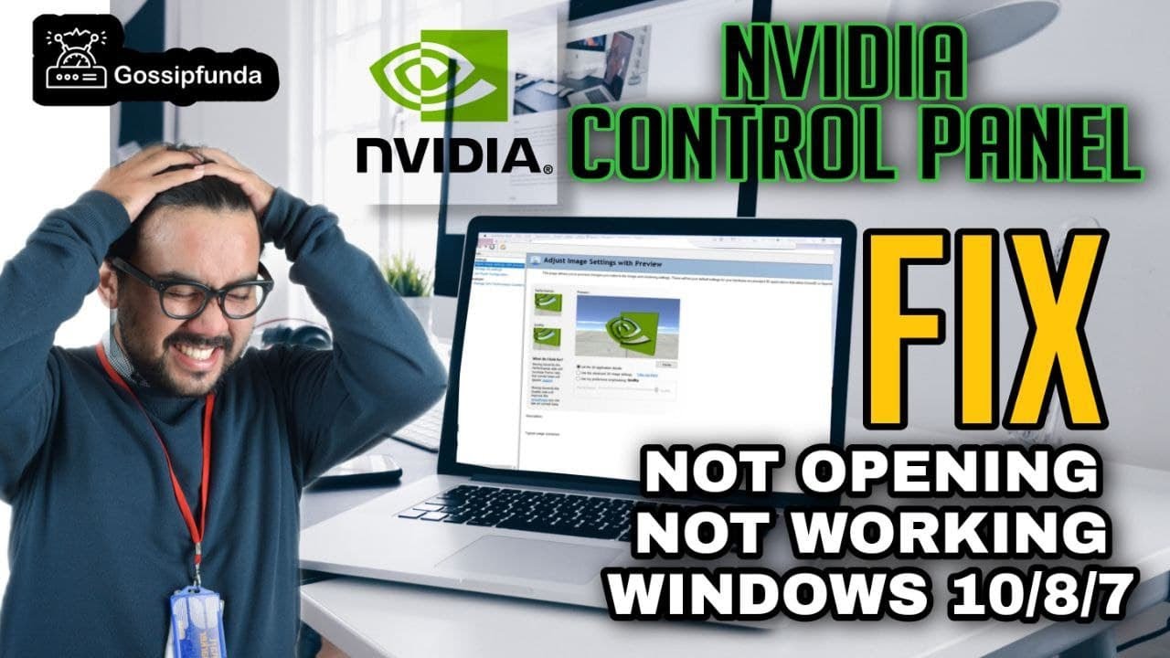 [solved] How To Fix Nvidia Control Panel Not Opening In
