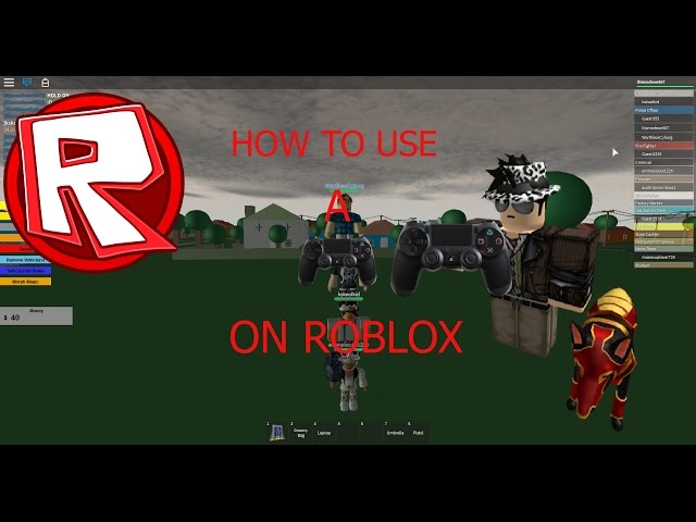 How To Use A Ps4 Controller On Roblox - how to connect ps4 controller to roblox