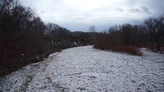 Ice Jam breaking up - Realtime