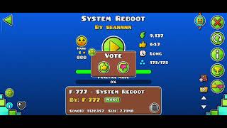 System Reboot by seannnn 3 coin level complete 