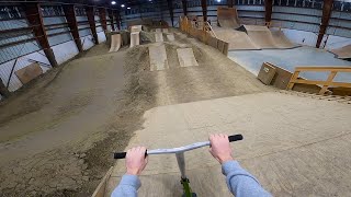 Dirt Scooter Tricks vs. Indoor Dirt Jumps!