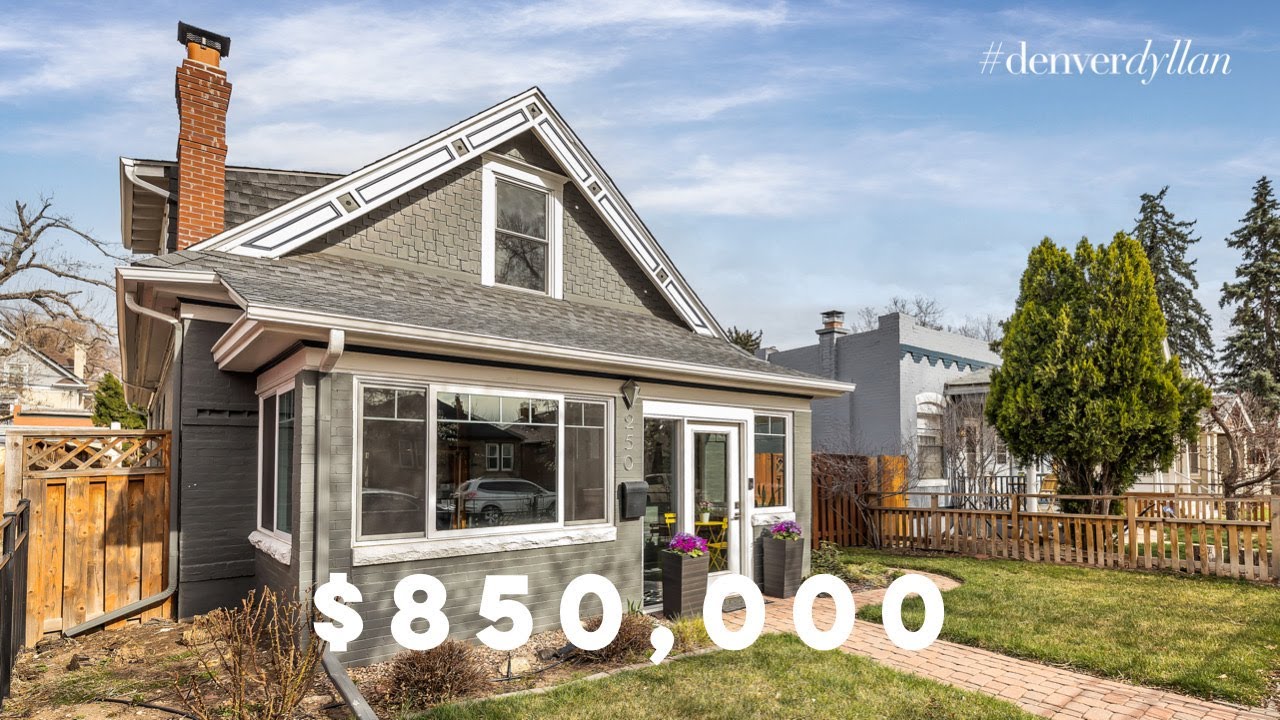 Inside a 850,000 House in Wash Park West, Denver, Colorado w/ 