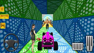 Formula Mega Ramp Car Stunts Tracks Games 2021 - Car Stunts Game Android screenshot 2