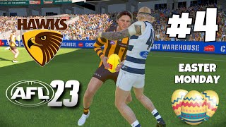 The easter monday clash AFL 23 Hawthorn vs Geelong