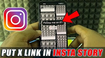 how to add twitter link on instagram story?