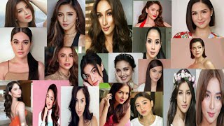 20 Filipina celebrities look with or without make up | Natural beauties