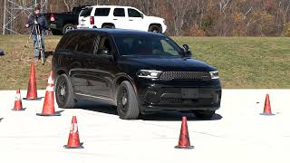 Police Vehicle Test Drive at PGPD EVOC Course