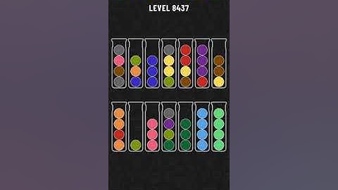 Ball Sort Puzzle Level 8437