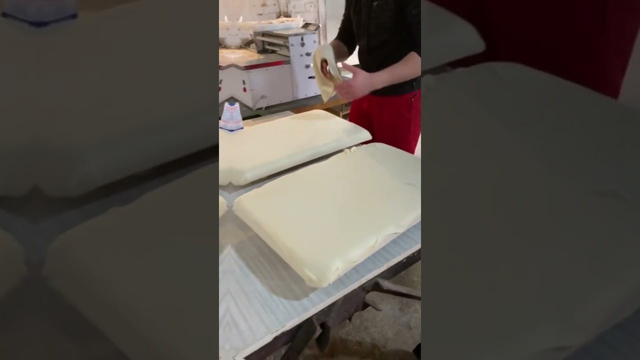 Проверяем работу лавашной линии. 