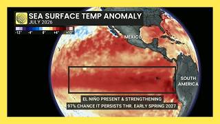 Chances increase for one of the strongest El Niños on record | #forecast screenshot 3