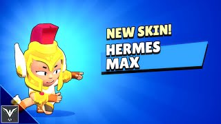 [🎣 ASMR ↪ Brawl Stars] - "🎮 I've unlocked Hermes Max's *NEW* Skin! | For Sleep | Whispering" screenshot 5