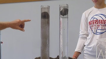 Aggregate Stability Test at Winterset Soil Health Workshop