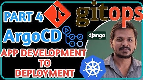 Part 4: ArgoCD application Deployment to Kubernetes | GitOps Example App Deployment | 2025 Course