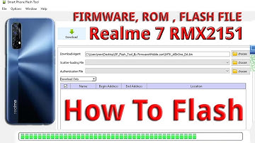 Realme 7 RMX2151 Full Flash Scatter Rom By Free Tool - How To Flash Hang On Logo Dead Boot Repair )