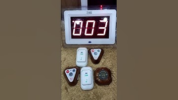 HỆ THỐNG CHUÔNG GỌI NHÂN VIÊN PHỤC VỤ KHÔNG DÂY, KARAOKE,NHÀ HÀNG, CÀ PHÊ, Y TÁ...