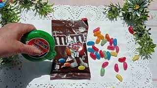 Lollipop  Haribo jelly  M&M   ASMR