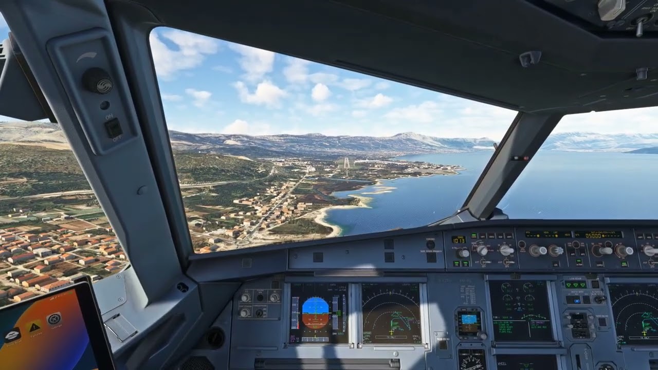 ILS Z RWY 05 into Gusty Split / EasyJet A319 OPS / mfs2020